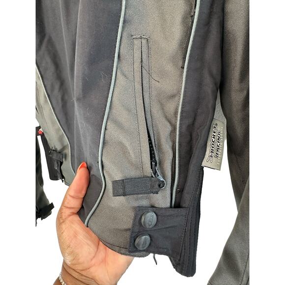 Joe Rocket Motorcycle Jacket Biker Leather Women's Black Padded Mesh Small - Picture 7 of 16